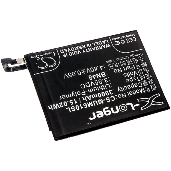 Battery for Xiaomi Note 6 Pro Global Dual SIM Redmi Note 6 Pro BN48
