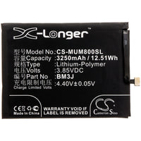 Battery for Xiaomi M1808D2TC M1808D2TE M1808D2TG Mi 8 Lite Mi 8 Lite Global Dual SIM Mi 8 Youth Mi 8 Youth Standard Edition Mi 8 Youth Standard Edition Du BM3J