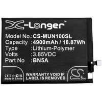 Battery for Redmi M2103K19G Note 10 Note 10 5G BN5A