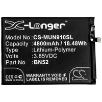 Battery for Pocophone M2003J6CI Poco M2 Pro
