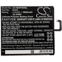 Battery for Xiaomi Clover M1806D9E M1806D9W Mi Pad 4 Mi Pad 4 WiFi BN60