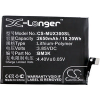Battery for Xiaomi M1810E5A M1810E5C M1810E5E M1810E5EC M1810E5T Mi Mix 3 Mix 3 BM3K
