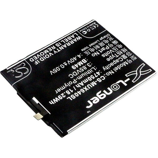 Battery for Xiaomi 2016001 2016002 2016007 Hydrogen Max Mi Max Dual SIM Mi Max Dual SIM TD-LTE BM49