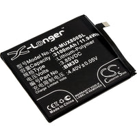 Battery for Xiaomi M1805E2A Mi 8 SE Mi 8 SE Standard Dual SIM Mi 8 SE Standard Dual SIM TD-L Sirius BM3D