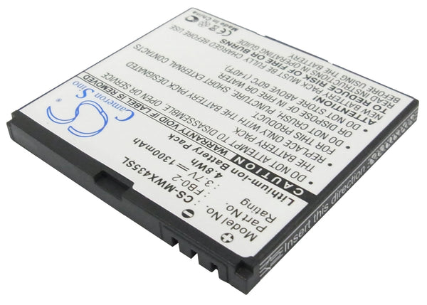 Battery for Motorola Triumph WX435 FB0-2