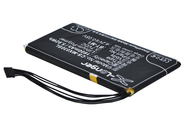Battery for MeiZu M030 MX MX1 BT-M1
