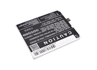 Battery for MeiZu Blue Charm Metal Blue Charm Metal Dual SIM TD-L M57A M57AU Meilan Metal Meilan Metal L BT50