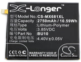 Battery for Meilan U10 U10 Dual SIM U680A U680D