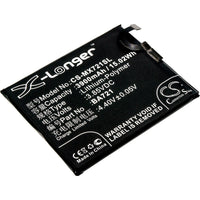 Battery for Meilan M5 Note M5 Note Global DualSIM M5 Note Global DualSIM TD-LTE Note 6 BA721
