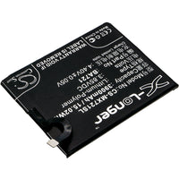 Battery for Meilan M5 Note M5 Note Global DualSIM M5 Note Global DualSIM TD-LTE Note 6 BA721