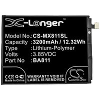 Battery for Meilan 6T