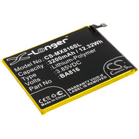 Battery for MeiZu M816Q V8 V8 Dual SIM TD-LTE BA816