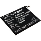 Battery for MeiZu M1822 M822H M822Q Note 8 BA822