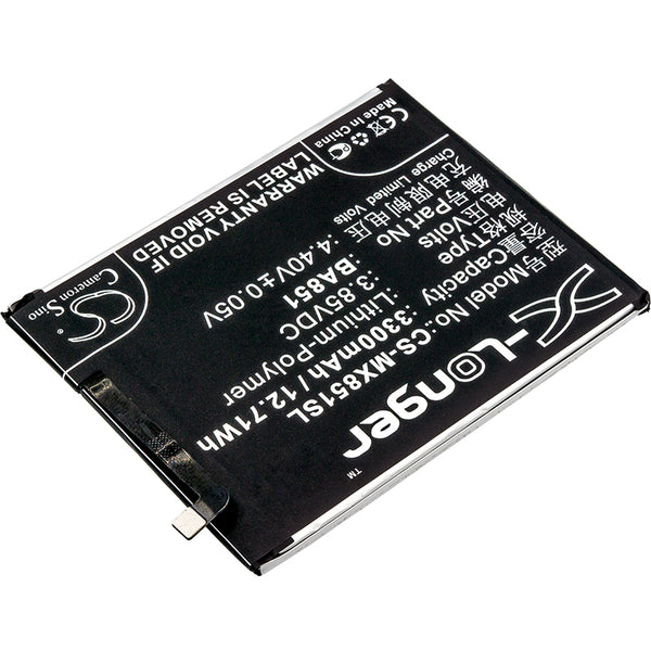 Battery for MeiZu E3 E3 Dual SIM M851M M851Q mblu E3 Dual SIM TD-LTE Meilan E3 BA851
