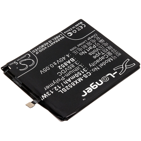 Battery for MeiZu 16 Global 16 Global Dual SIM 16X M1872 M1872H M1872Q X8 X8 Standard Edition X8 Standard Edition Dual SIM T BA852