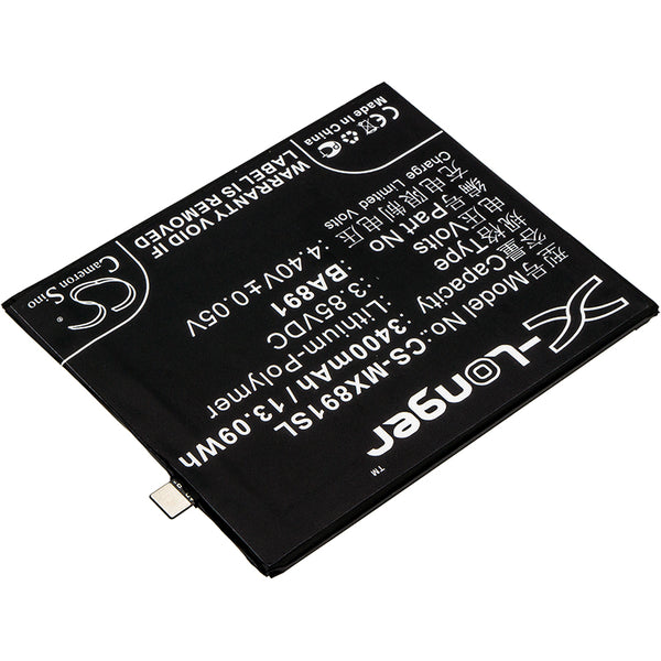 Battery for MeiZu 15 Plus 15 Plus Dual SIM 15 Plus Dual SIM TD-LTE M891Q BA891