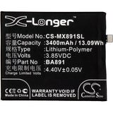 Battery for MeiZu 15 Plus 15 Plus Dual SIM 15 Plus Dual SIM TD-LTE M891Q BA891
