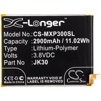Battery for Motorola Moto P30 JK30