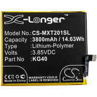 Battery for Motorola KG40