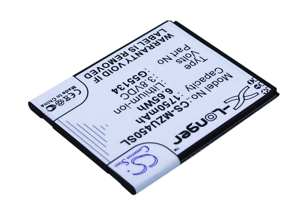 Battery for Navon Mizu M450 Mizu M450 Dual SIM G55134