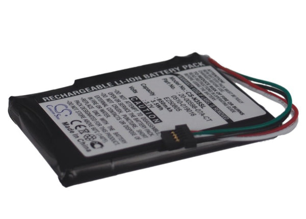 Battery for Yakumo Alpha GPS Alpha X GPS 0512-002617 20-00598-04A 20-00598-07A-CT