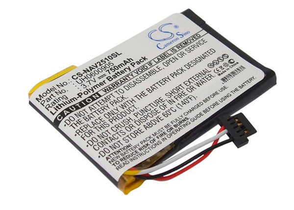 Battery for Navigon 2510 2510 Explorer UH0600905