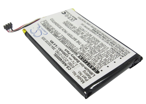 Battery for Navigon 40 Easy 40 Plus 40 Premiun 384.00035.005 8390-ZC01-0780