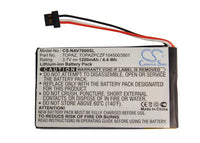 Battery for Navigon 70 Easy 70 Plus 70 Premiun Topaz TOPAZPCZF1045003501
