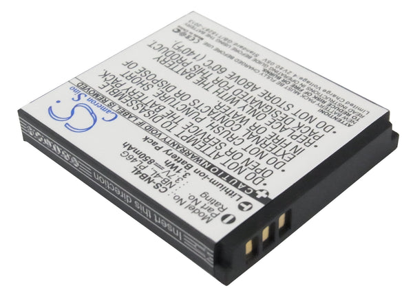 Battery for Canon Digital IXUS 50 Digital IXUS 40 NB-4L PL46G