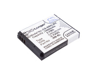 Battery for Canon PowerShot SX510 HS PowerShot SX500 IS PowerShot SX260 HS PowerShot SD1300 IS PowerShot D10 PowerShot SX280 HS PowerShot SD1200 IS PowerShot S200 PC2007 PowerShot S120 NB-6L NB-6LH