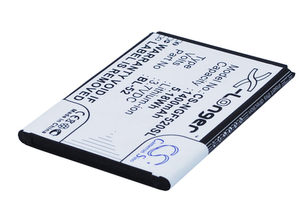Battery for NGM Forward Young BL-52