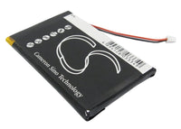 Battery for NavGear StreetMate GP-43 W423759
