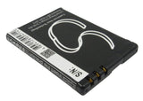 Battery for Nokia 1606 2505 2630 2660 2760 3606 5000 6111 6125 6131 7070 Prism 7088 7360 7370 7373 7500 7500 Prism N76 BL-4B BL-4BA