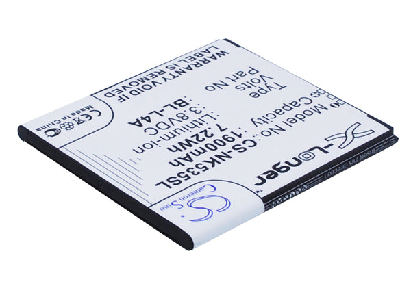 Battery for Nokia Lumia 535 Lumia 535 Dual SIM RM-1090 BL-L4A