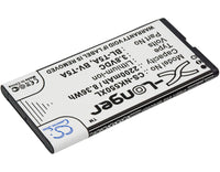 Battery for Microsoft Lumia 550 Lumia 730 Lumia 730 Dual SIM Lumia 735 Lumia 735 Dual SIM Lumia 738 RM-1038 RM-1040 RM-1127 Superman BL-T5A BV-T5A