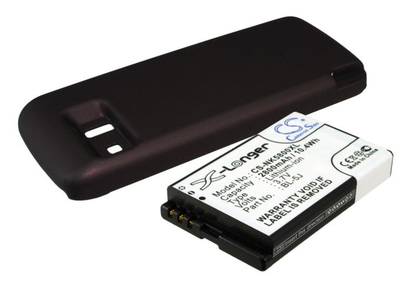 Battery for Nokia 5800 5800 Xpress Music 5800T BL-5J