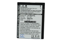 Battery for Nokia 2600 classic 7510 7510 Supernova N75 BL-5BT