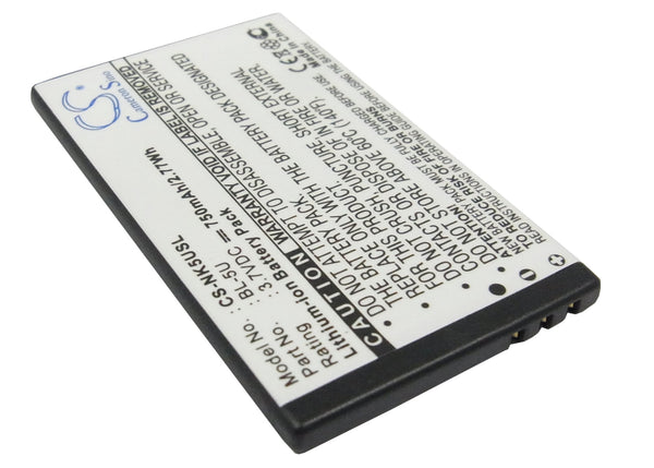 Battery for Nokia 8800E 8900E 8900i BL-5U