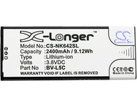 Battery for Microsoft Lumia 640 Dual SIM Lumia 640 LTE BV-L5C