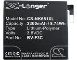 Battery for Nokia Lumia 650 XL BV-F3C