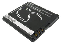 Battery for Nokia 6500 6500 Classic 6500C 7900 7900P BL-6P BP-6P