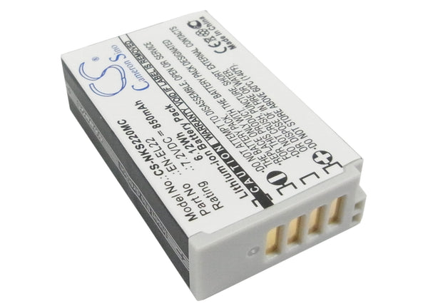 Battery for NIKON 1 J4 1 S2 EN-EL22