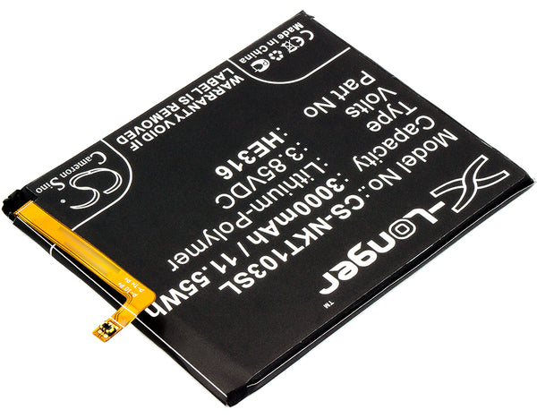Battery for Nokia 6 6 Dual SIM HMD D1C Nokia 6 TA-1000 TA-1003 TA-1021 TA-1025 TA-1033 TA-1039 HE316