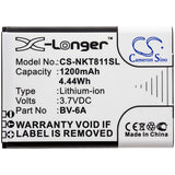 Battery for Nokia 8110 4G TA-1048 TA-1059 BV-6A