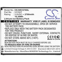 Battery for Nokia C2 V3760T V3760T