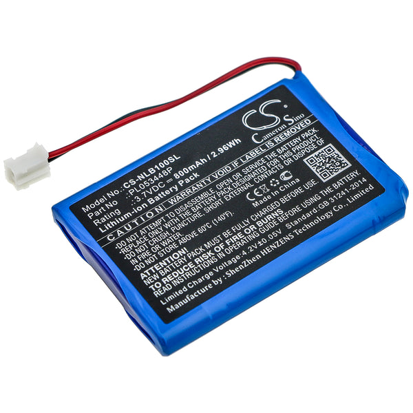 Battery for Nolan B5 B901L B901R N103 N4 N43 N43 Air N43E N43E Air N71 N85 N86 N90 N91 N-COM B1 PL053448P