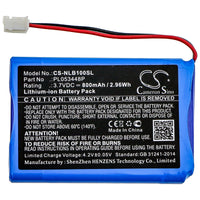 Battery for Nolan B5 B901L B901R N103 N4 N43 N43 Air N43E N43E Air N71 N85 N86 N90 N91 N-COM B1 PL053448P