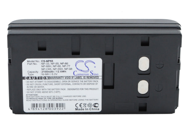Battery for PANASONIC NV-G120 MVS30 AGBP15 NV-3CCD NV-G200EN BP-12
