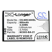 Battery for Nolan B4 RCS Kits NC003-BA-21