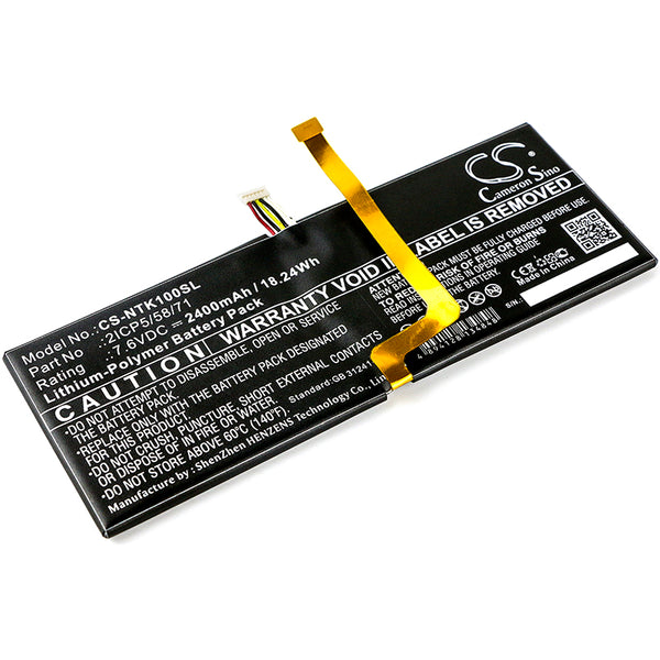 Battery for Nvidia Tegra K1 2ICP5/58/71